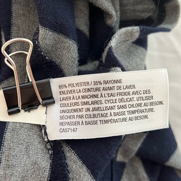 High-Low Dress - Navy/Gray - Size Large - EUC - Picture 9 of 9